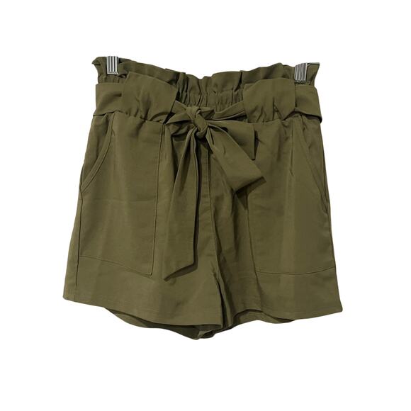 Grace Karin, Olive Green Shorts, Size M 1363o - Picture 2 of 5